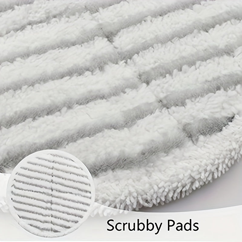 3-Piece Mop Cloth Replacement Set for Spinwave Models, Heavy Matte and Soft Pads
