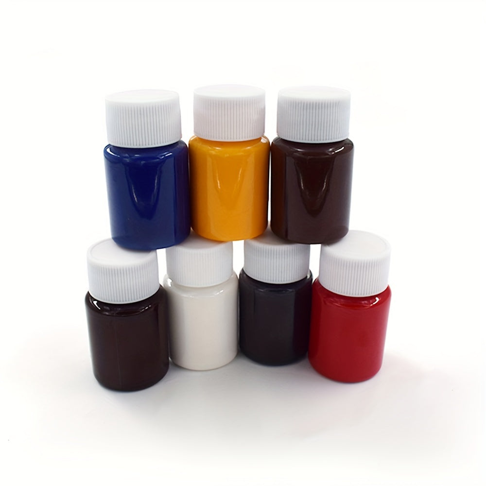 Leather Edge Paint Dye Kit 30ml for Shoe and Leather Edge Finishing Supplies