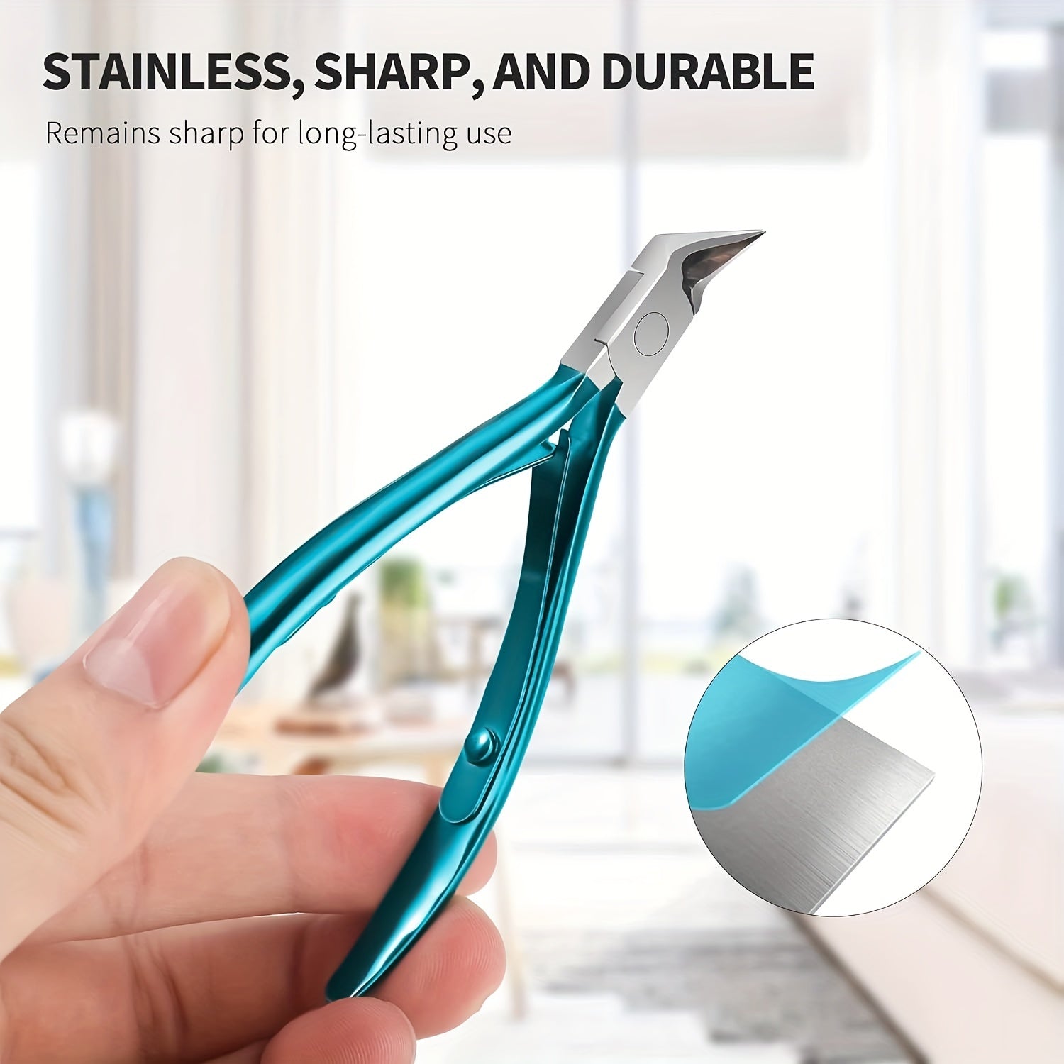 Ultra-Sharp Precision Nail Clippers for Ingrown and Thick Toenails Manicure Pedicure