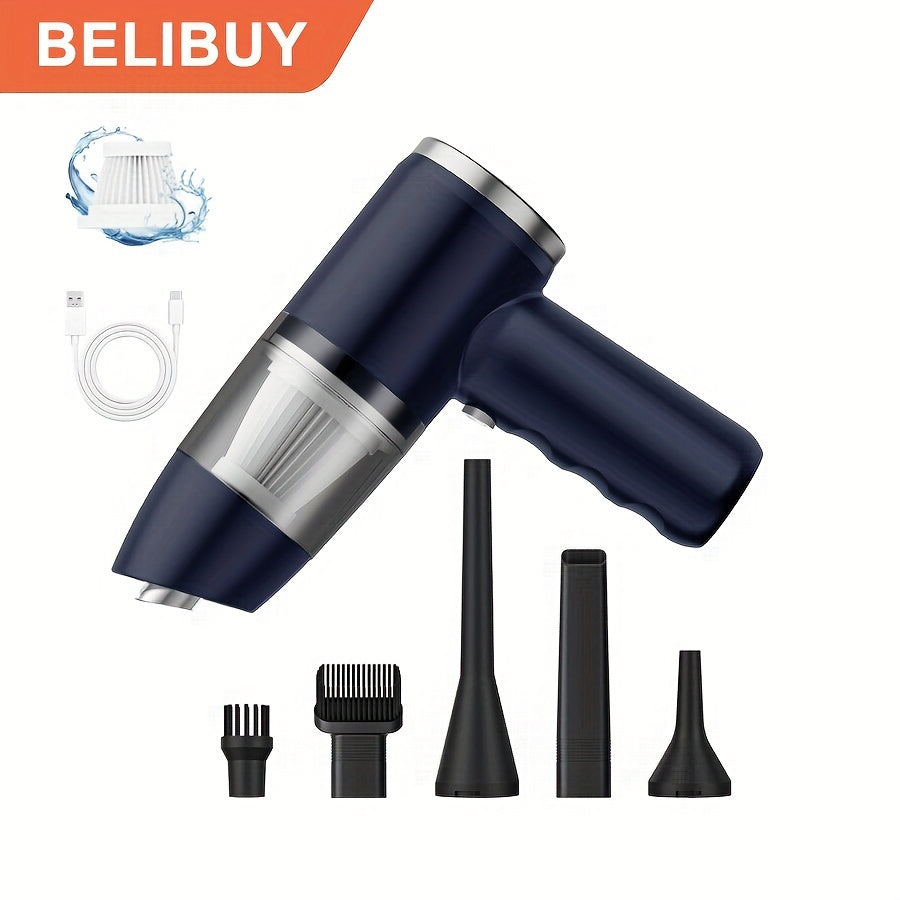 Mini Cordless Car and Home Vacuum Cleaner with Rechargeable Battery