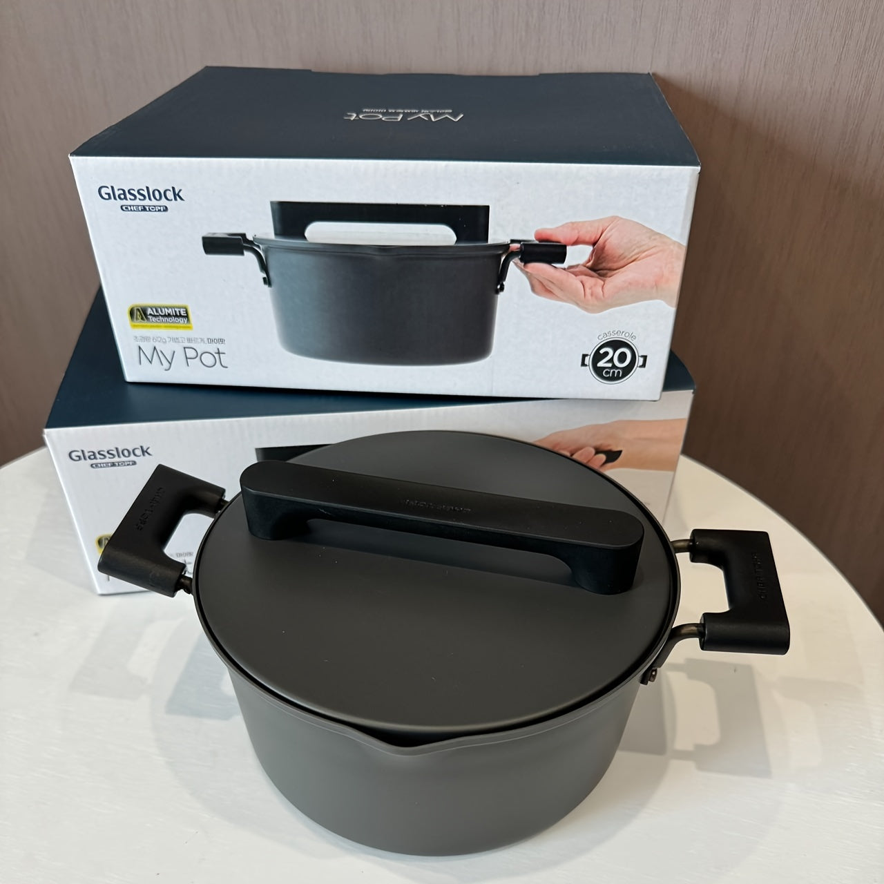 Olla para sopa multiusos con asas duales, material ABS duradero, cocina comercial