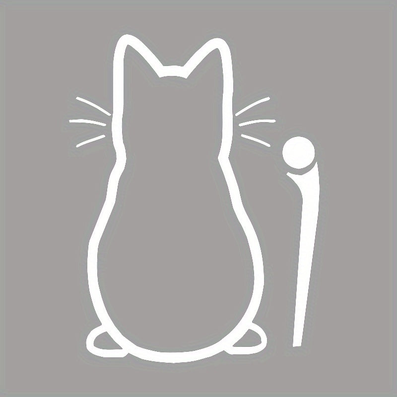 Dog Car Rear Windshield Wiper Decal for Pets and Vehicle Decor