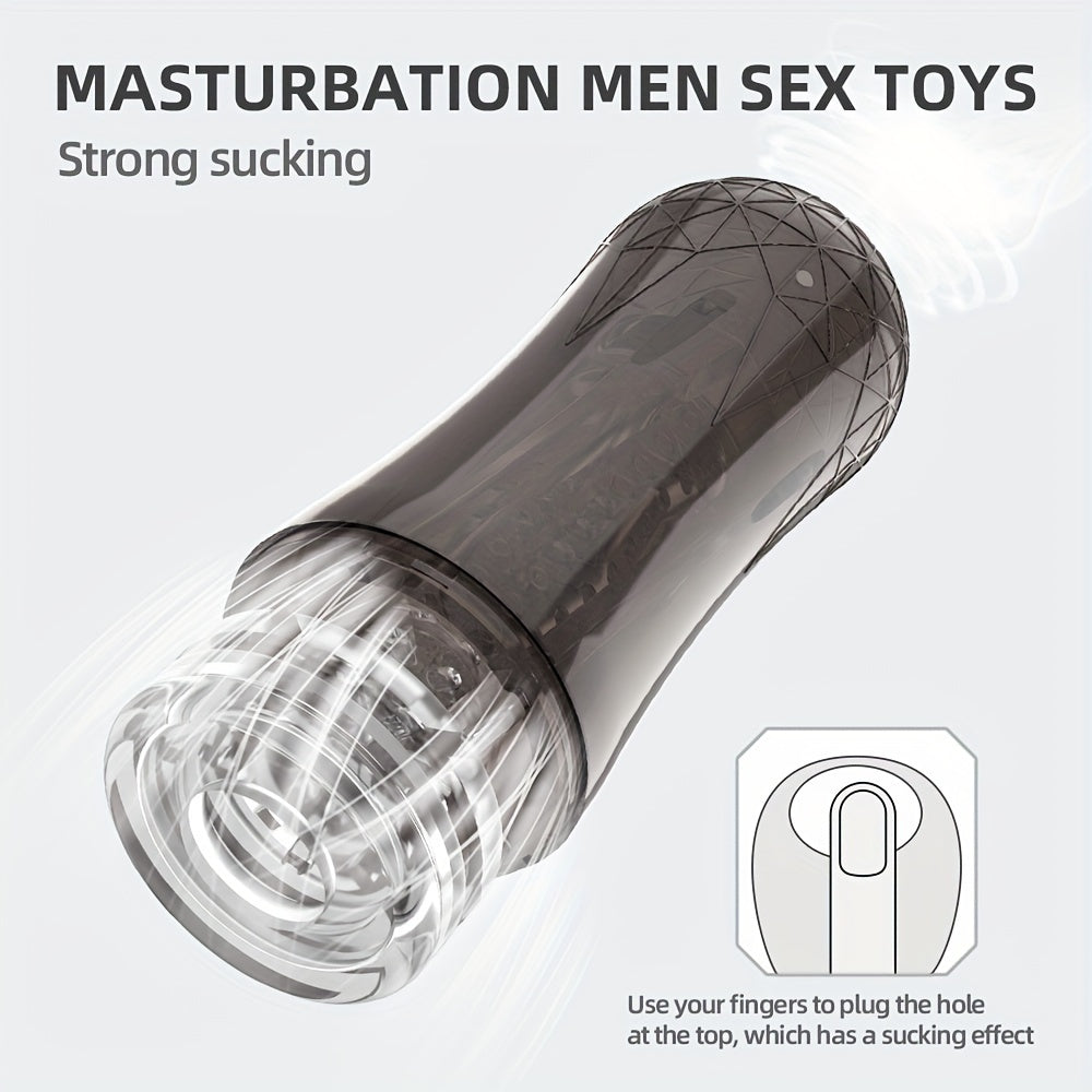 Erkaklar uchun Masturbatsiya Kubogi Yumshoq Silikon 3D Ichki Vagina Erkaklar uchun Sex O'yinchoqi