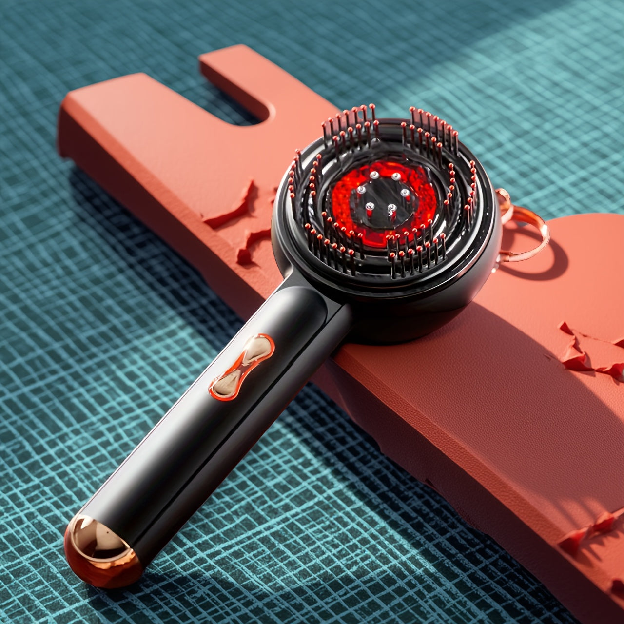 Electric Comb with Massage Function USB Rechargeable Lithium Battery 1500mAh