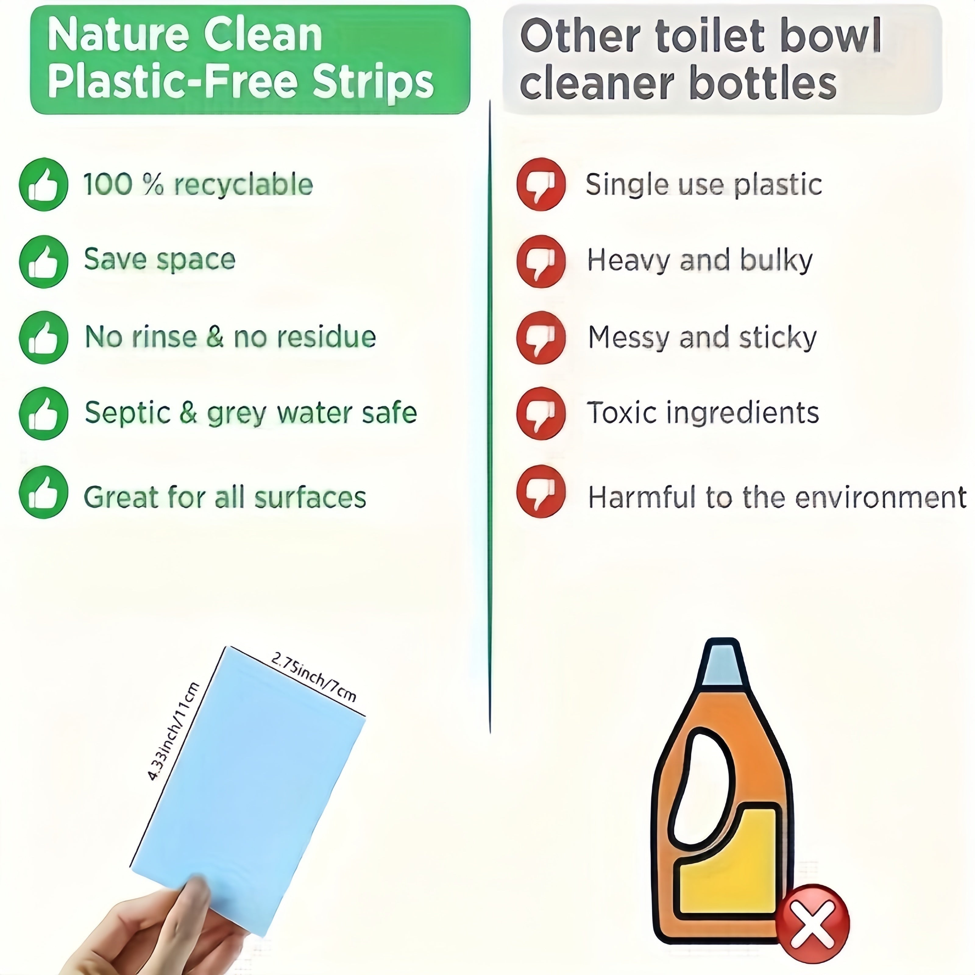 100 Citrus Jasmine Scented Floor and Toilet Cleaning Tablets Multi-Color 100 Pack