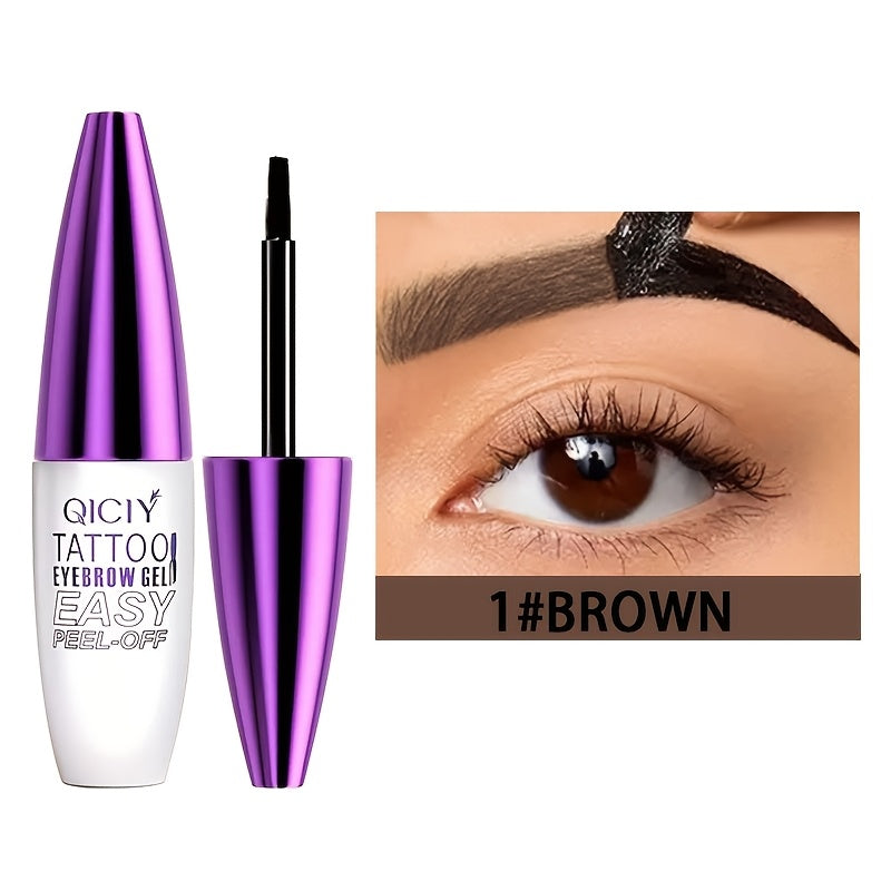 Waterproof Eyebrow Tint Stick Long-Lasting Smudge-Proof Brow Dye