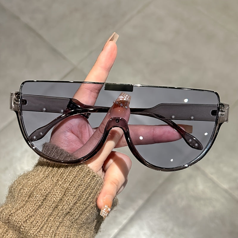 Гипербольшие полукруглые спортивные очки с рамой TR90 и антибликовыми линзами для скалолазания и пляжа