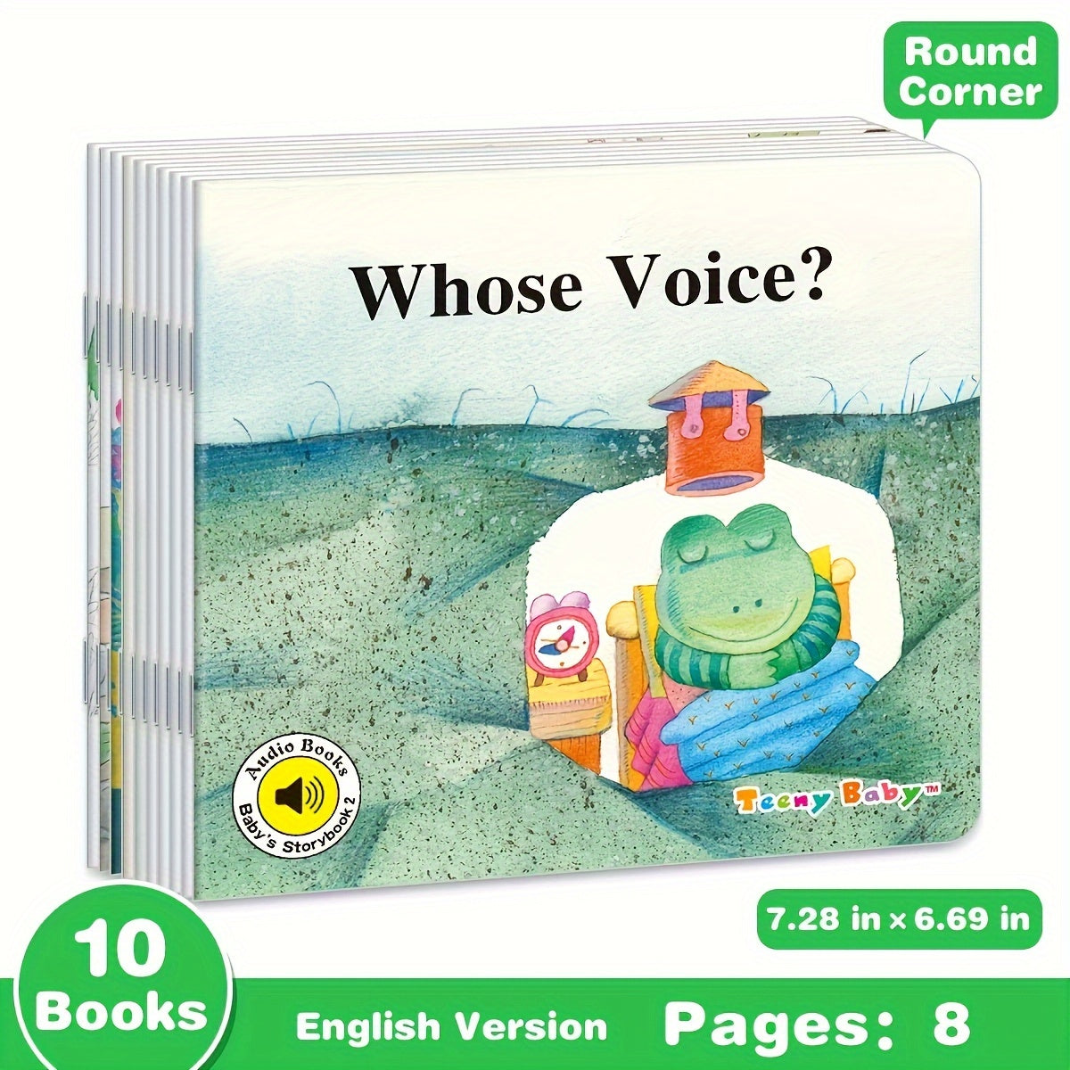 Children's Story Picture Books Set for Ages 3 and Up in English 10 Books
