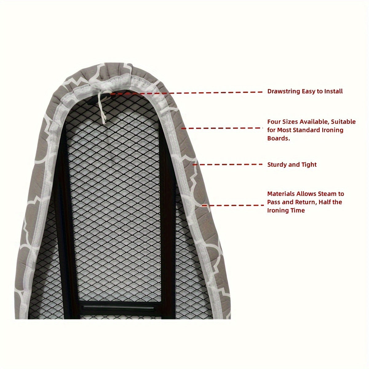 Boshqarmoq qopqog'i Kulrang tarmoq 4-qavat bardoshli mato bug' bilan aks ettiruvchi