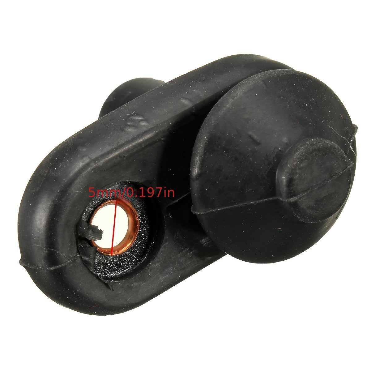 Universal Black Car Interior Door Light Switch 1/2 Piece Door Button Replacement