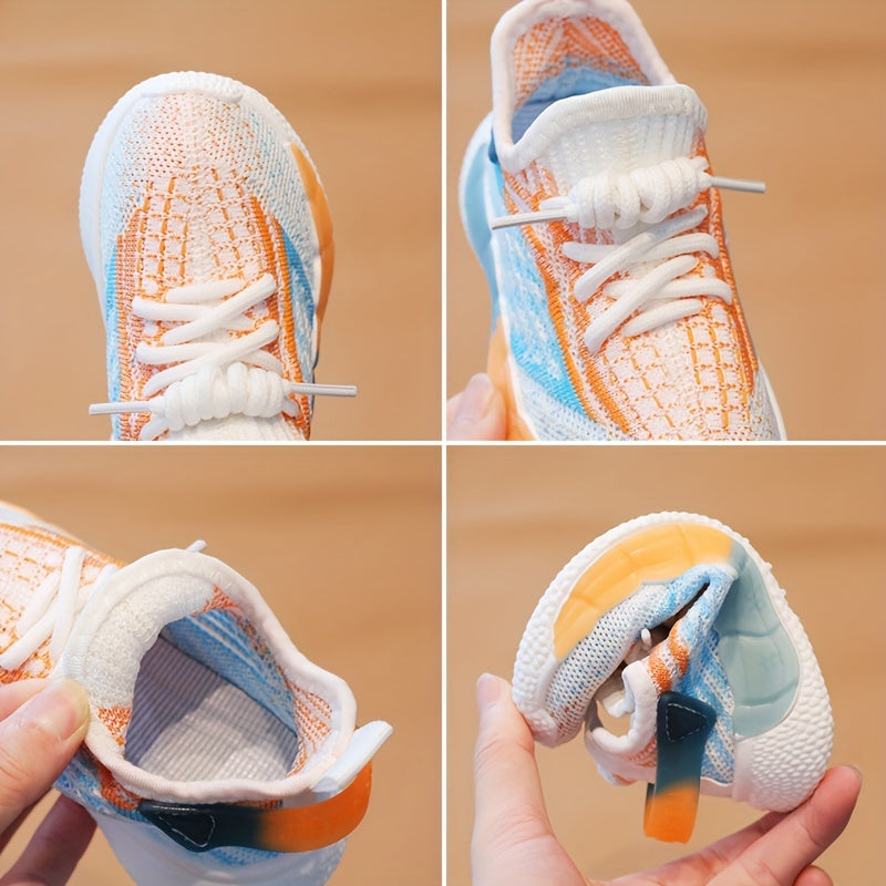 Мужские детские дышащие беговые кроссовки для активного отдыха, нескользящая подошва