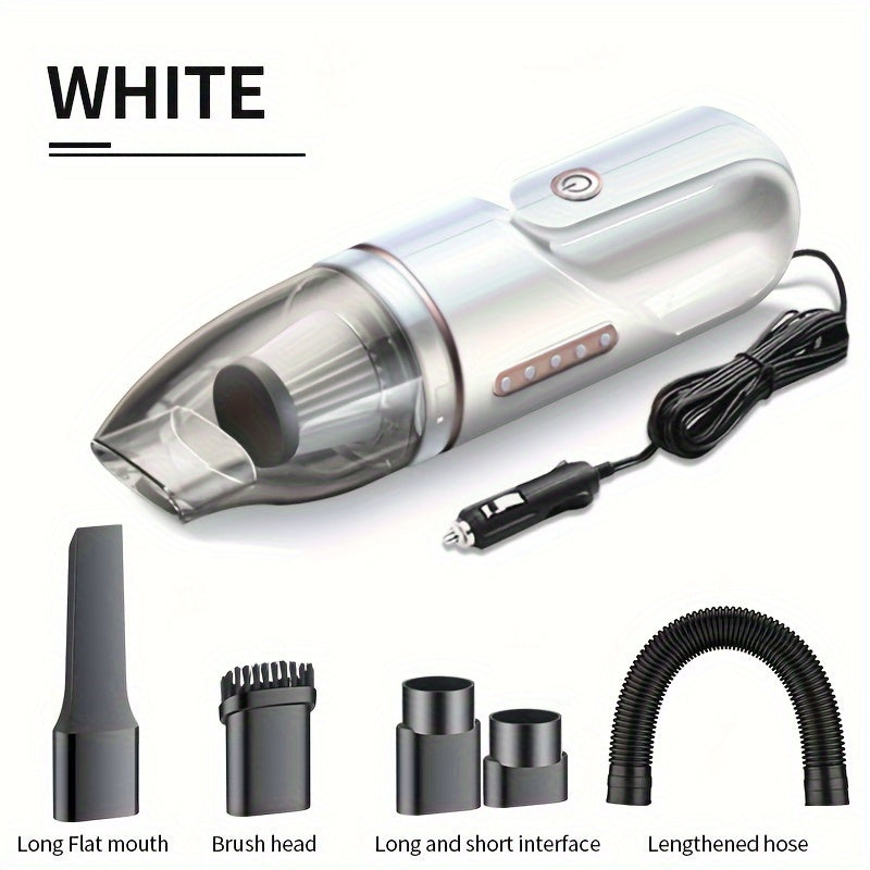 Car Handheld Vacuum Cleaner High Suction Compact for Car Interior and Grooves