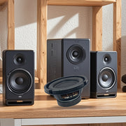 6,5-дюймовый сабвуфер мощностью 120 Вт, сопротивление 4 Ом, магнитная стальная рама, легкая установка