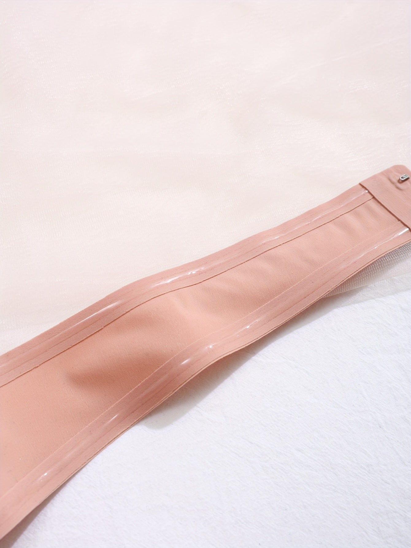 Sujetador bandeau sin costuras de color sólido para mujer con relleno extraíble