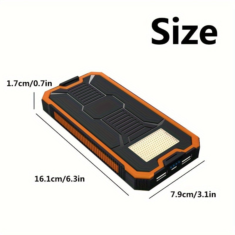10,000mAh Portable Power Bank with Dual USB Charger LED Light Microusb Rechargeable Lithium Polymer Battery