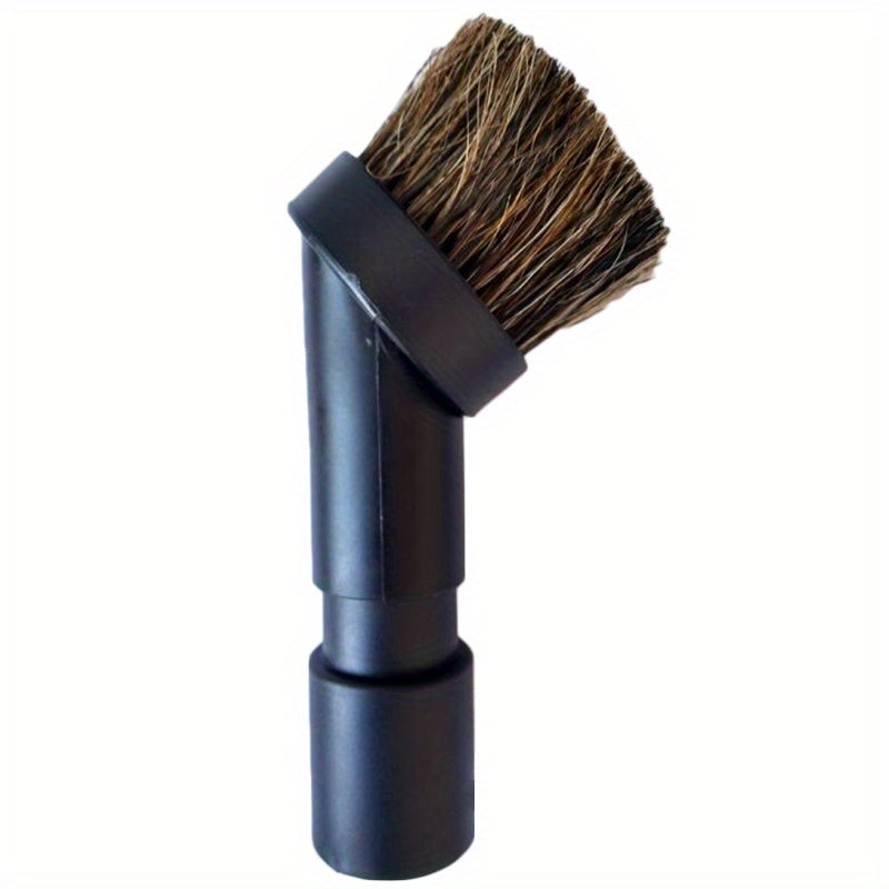Set of 2 Universal Vacuum Cleaner Dusting Brushes with Adapter and Horse Hair Nozzles
