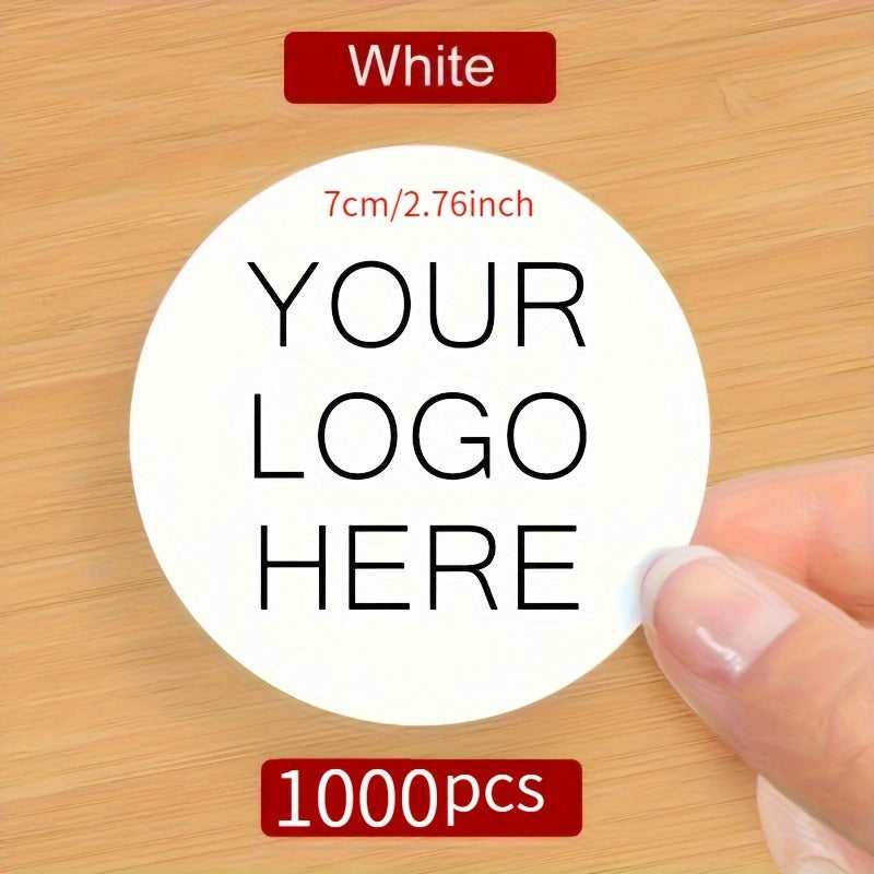 500 yoki 1000 ta maxsus stikerlar to'plami, turli o'lchamlarda, sumkalar, tug'ilgan kunlar, suvga cho'mish marosimlari va biznes maqsadlari uchun. O'z logotipingiz va dizayningiz bilan shaxsiylashtiring.