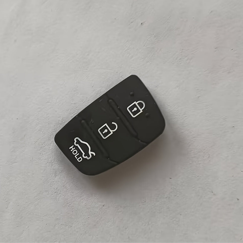 Universal Silicone Remote Key Fob Cover for 3-Button Flip Key Control