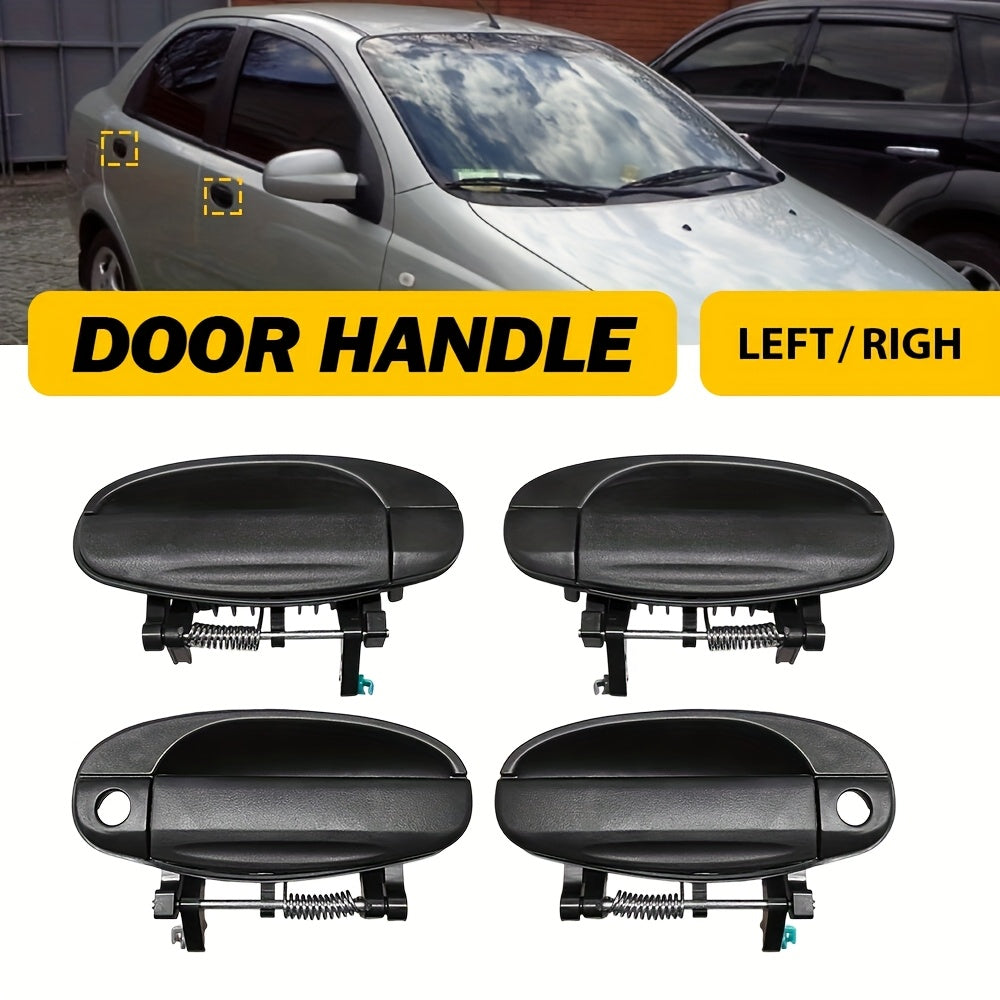 Outside Car Door Handle for Sedan Compatible with Chevy Aveo and Kalos