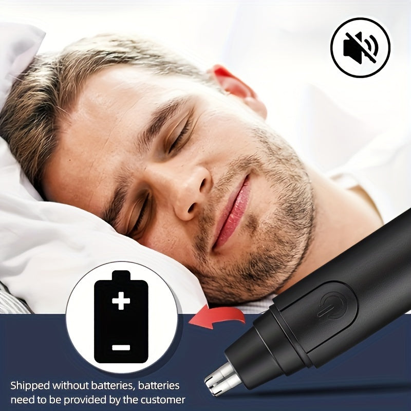 Electric Nose Ear Eyebrow Facial Hair Trimmer for Men Women Battery Powered