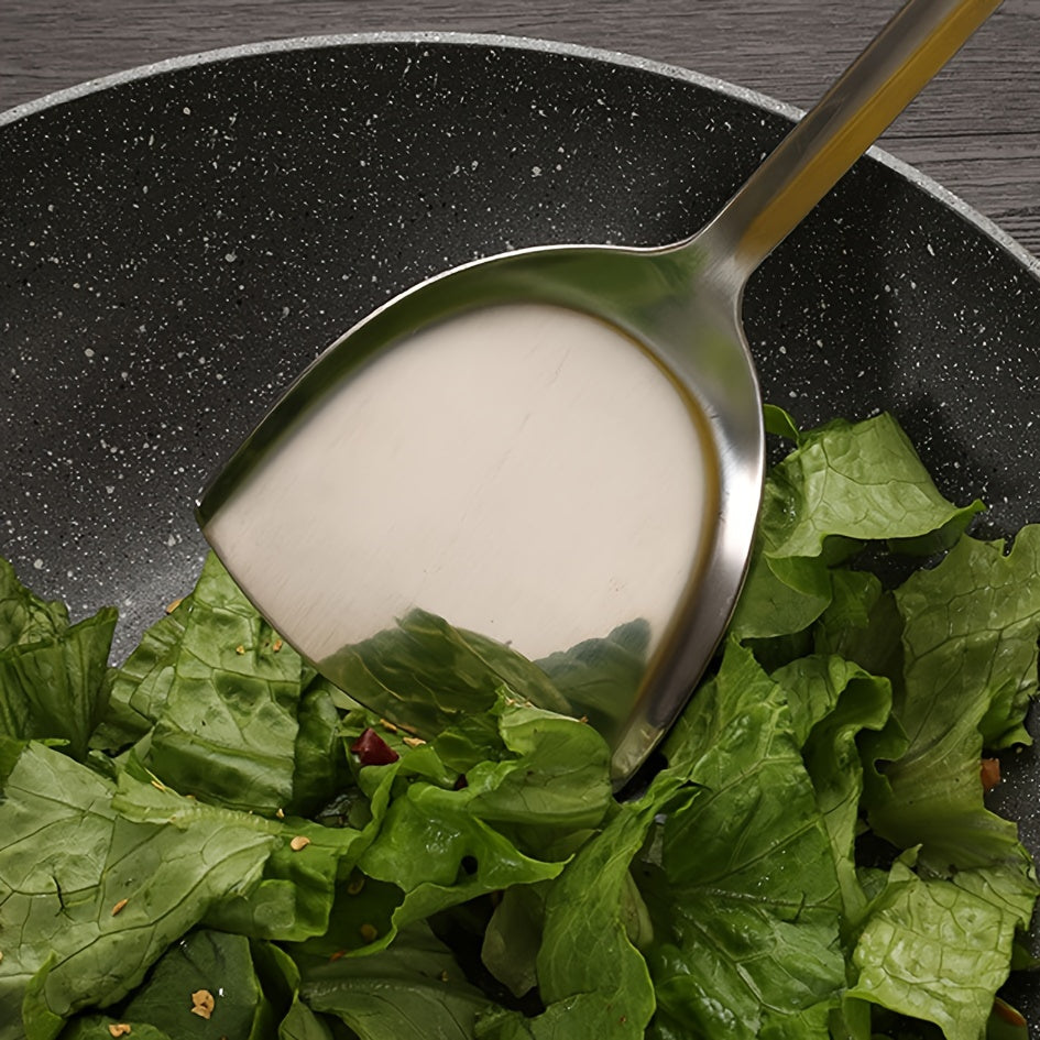 8-Piece Stainless Steel Kitchen Utensil Set with Comfortable Handles, Dishwasher Safe