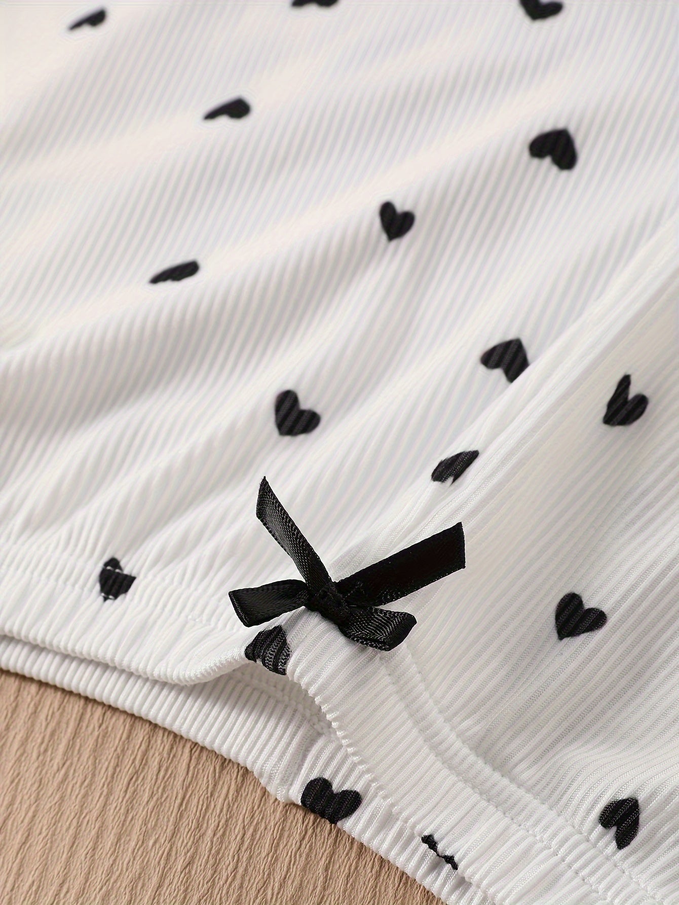 Women's Lingerie Set Printed Cami Bra and Panties Underwear