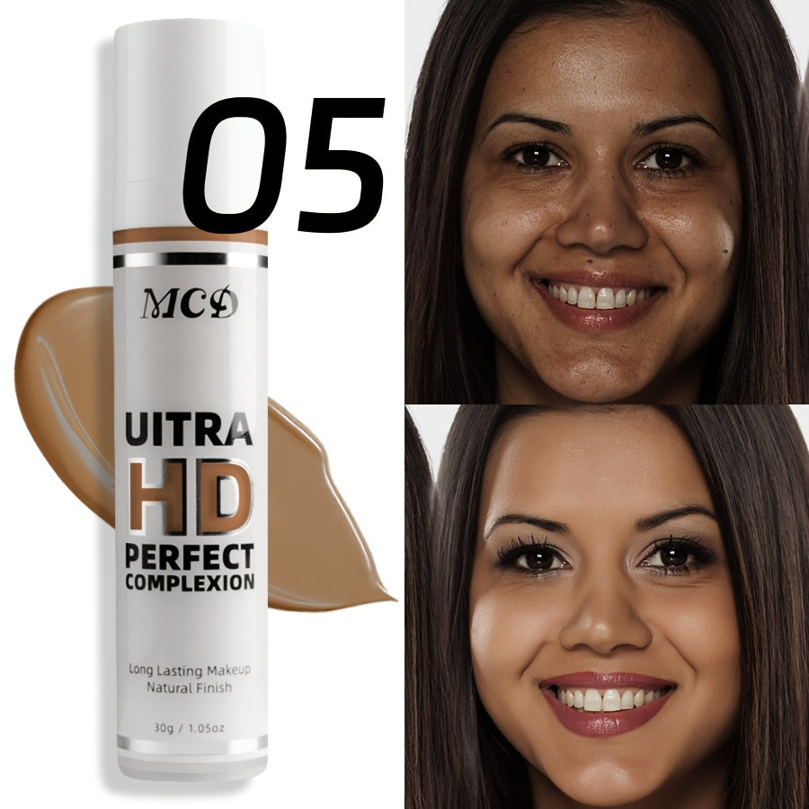 Women Full Coverage Concealer Waterproof Long Lasting Liquid Foundation for Dark Circles