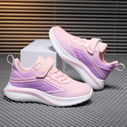 Girls Kids Sports Shoes Breathable Mesh Low Top Sneakers for Daily Wear and Sports