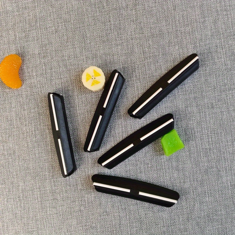 Qalampirni maydalash burchak qo'llanma relslari 2 ta va 5 ta to'plamlarda oshxona pichog'ini ushlagichlarini mahkamlash uchun, maydalash toshlari uchun professional aksessuar asboblar.