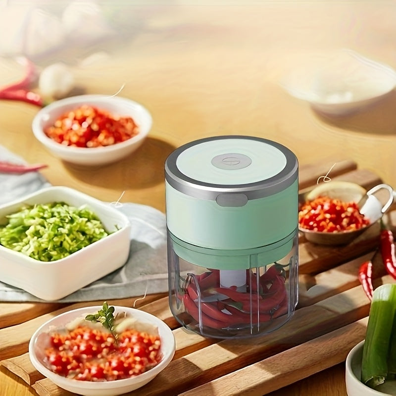 Kabelsiz Mini Ovqat Blenderi 350ml USB Qayta Toʻldiriladigan Elektr Oshxona va Tashqi Foydalanish