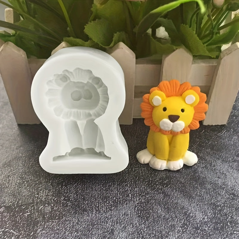 Cartoon Animal Silicone Mold for Baking Cake Decorating Ice Tray Food Grade