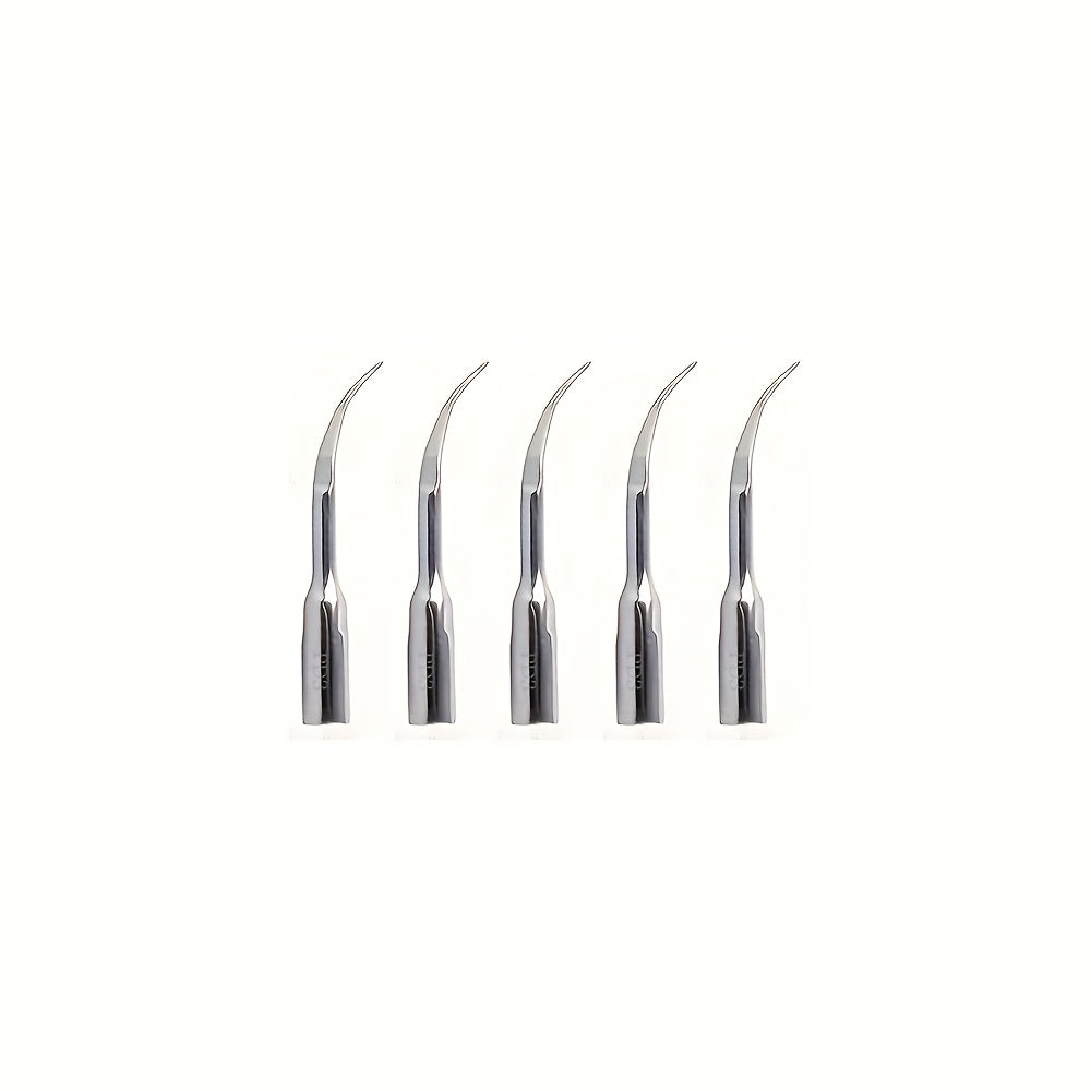 Set of 5 Stainless Steel Dental Cleaning Tools for Gum and Teeth Care Non-Electric Interdental Brushes and Picks