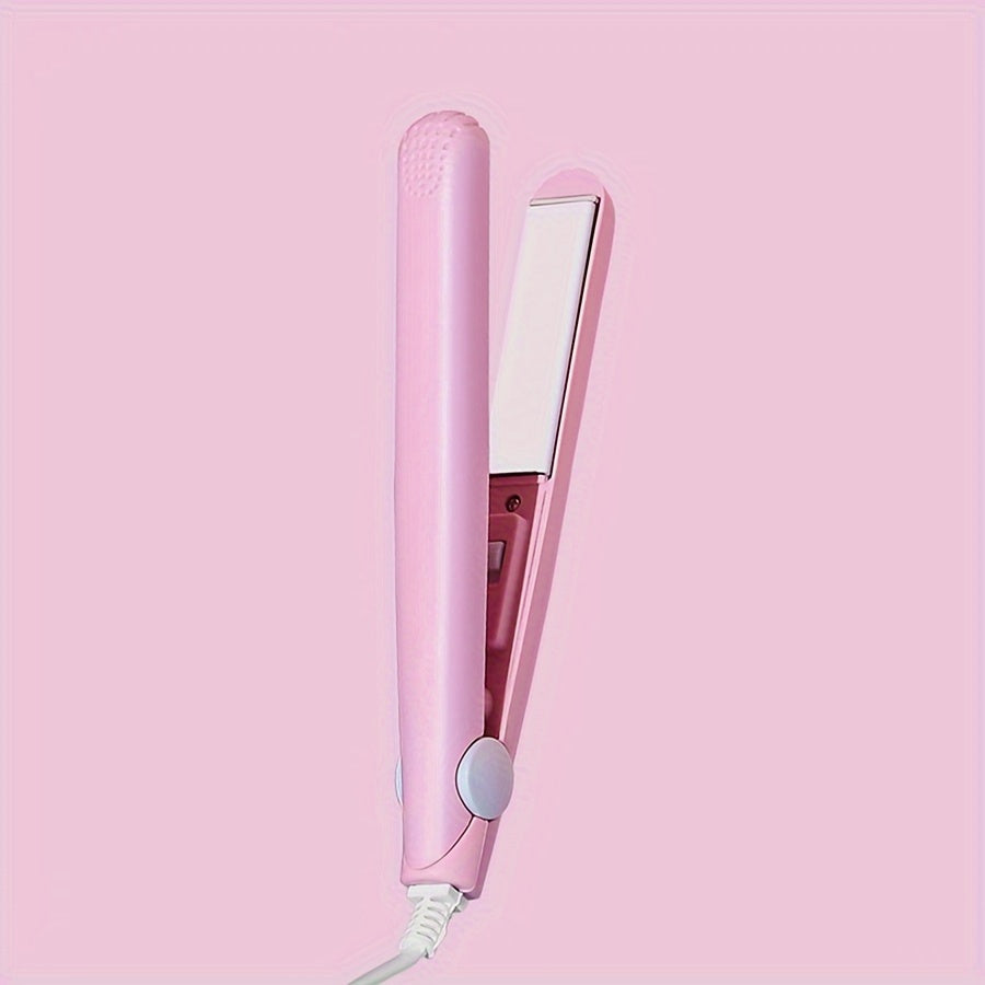 2-in-1 Mini Wave Style Curling Iron and Flat Iron Ceramic Hair Curler 110V 220V