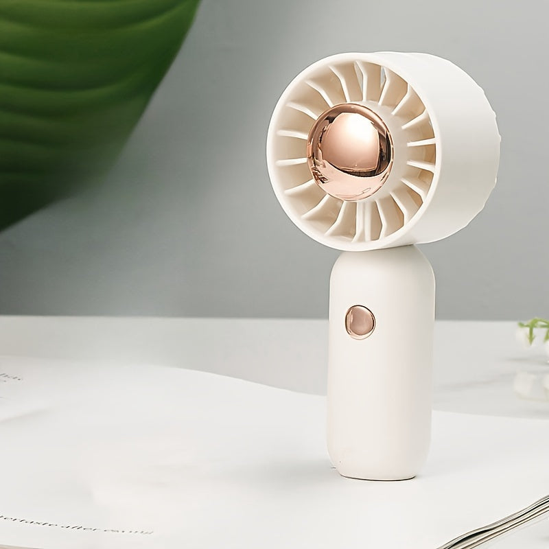 Portable Mini Fan with USB Rechargeable Battery for Indoor Outdoor Use