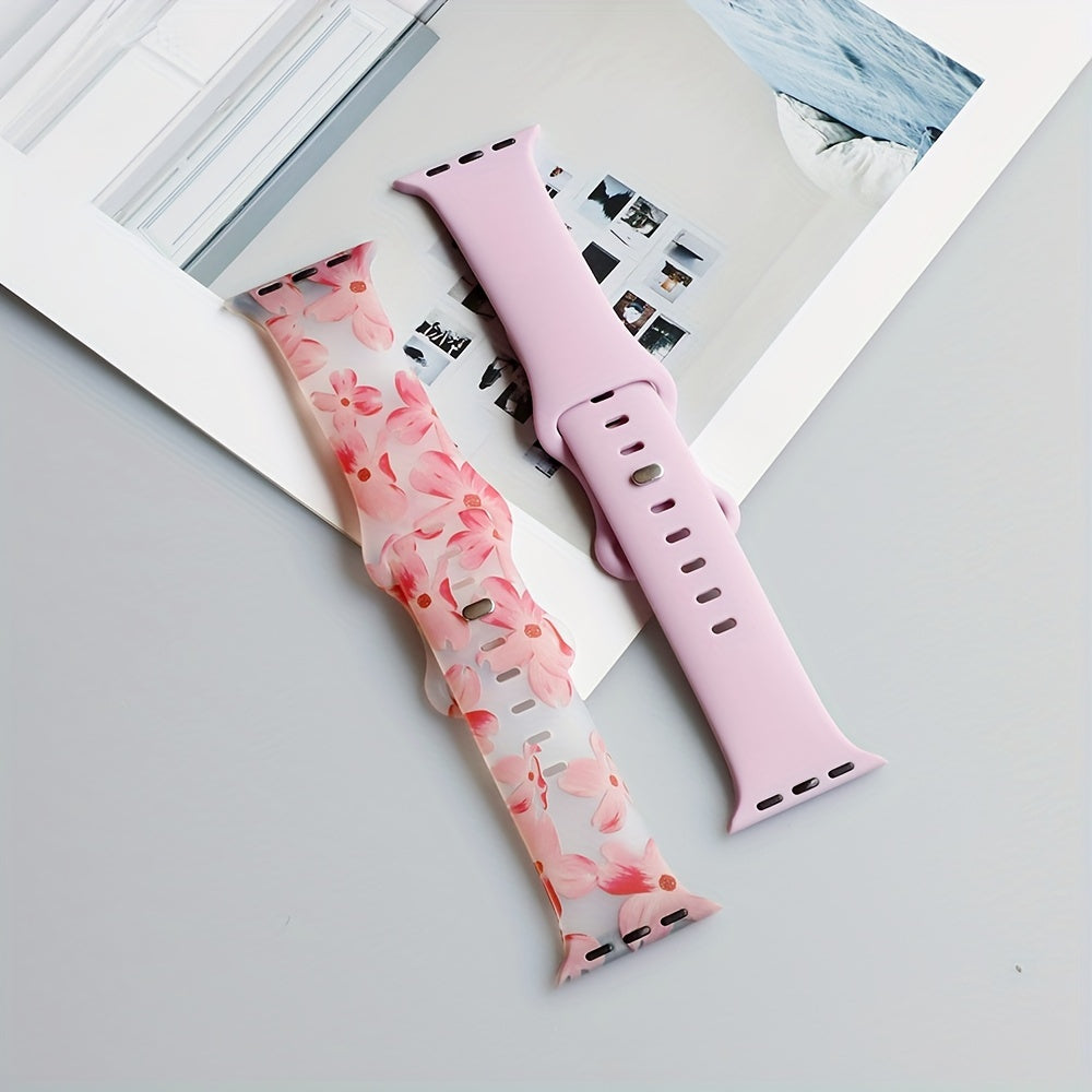 Silicone Sport Watch Bands for All iWatch Models 38mm to 49mm Replacement Straps