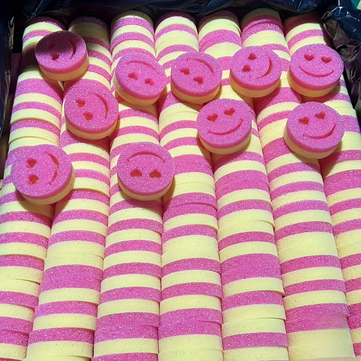 Temperature-Sensitive Durable PC Cleaning Sponges Pack of 2-8 for Kitchen Bathroom Glass