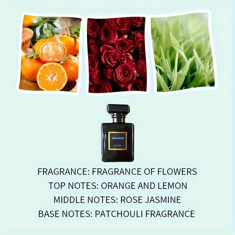 Women's Floral Fruity Eau de Toilette Long-Lasting Fresh Scent 1.7 oz