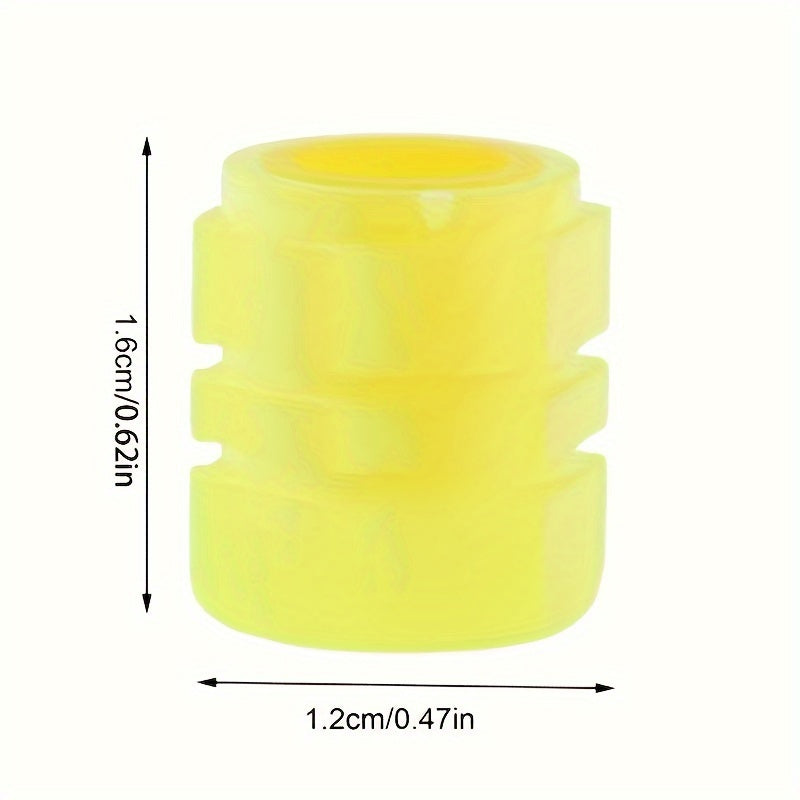 Universal Fluorescent Valve Stem Cap Set 4/8/12 Pcs Car Luminous Caps