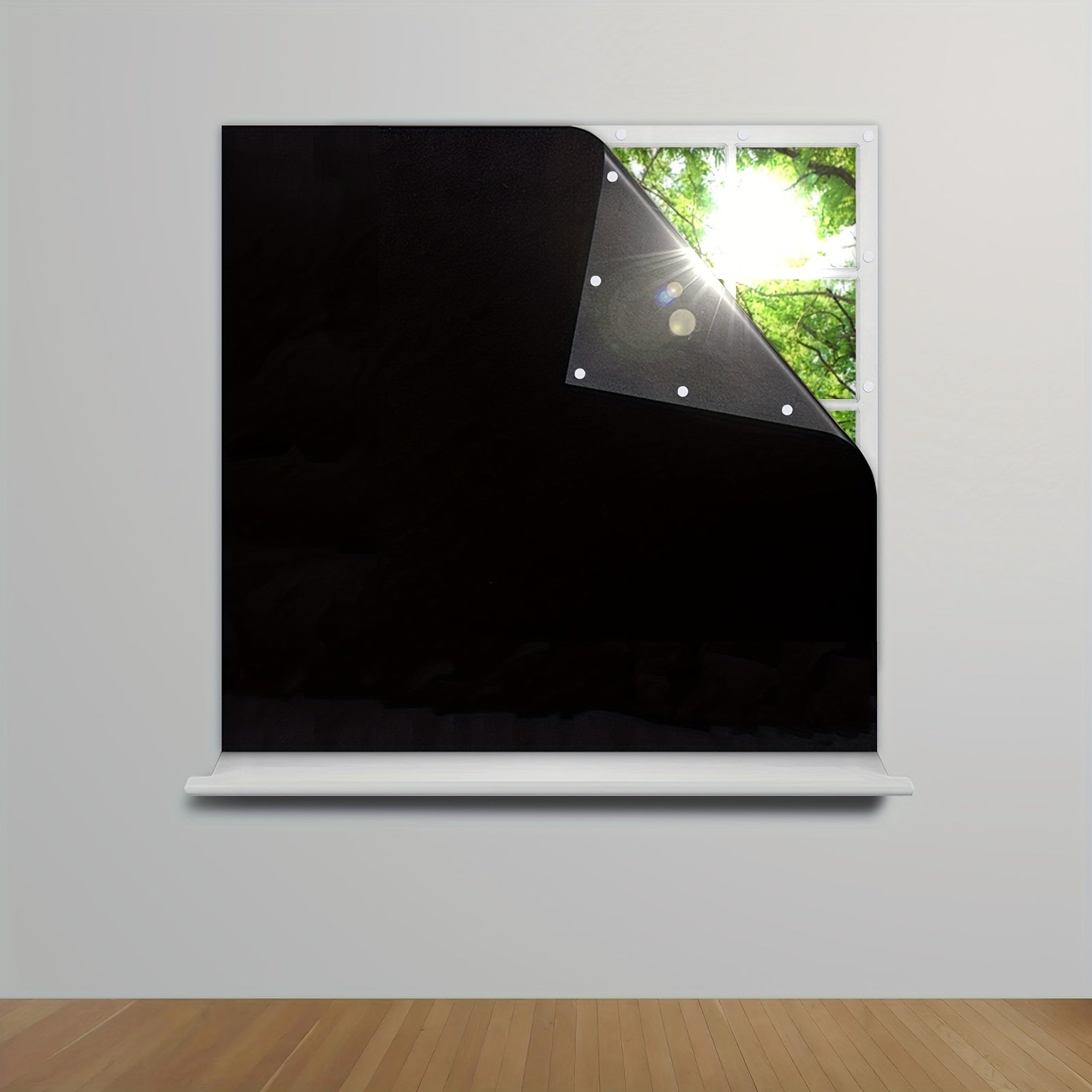 Blackout Window Shades Set of 1 Portable Blackout Curtains for Bedroom Living Room