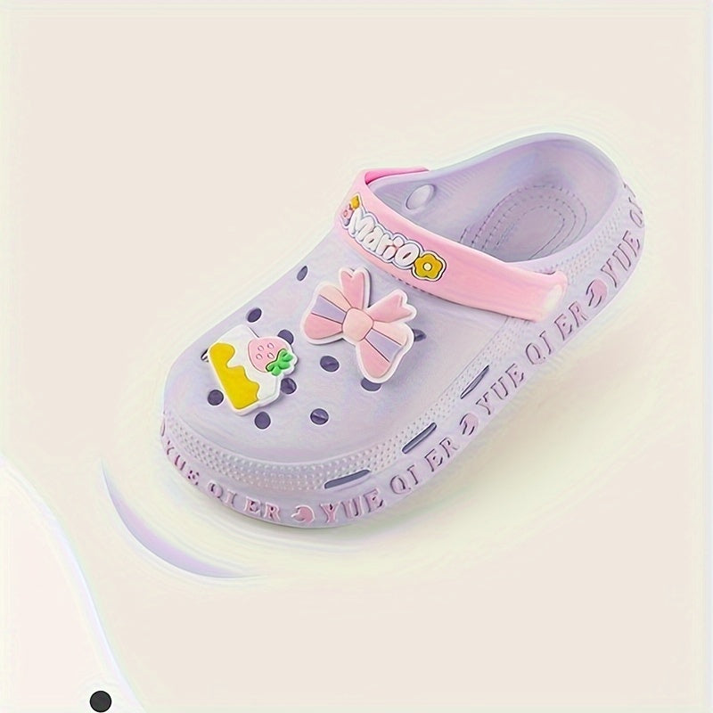 Girls' Cartoon Clogs EVA Slip-On Summer Indoor Outdoor Kids' Shoes