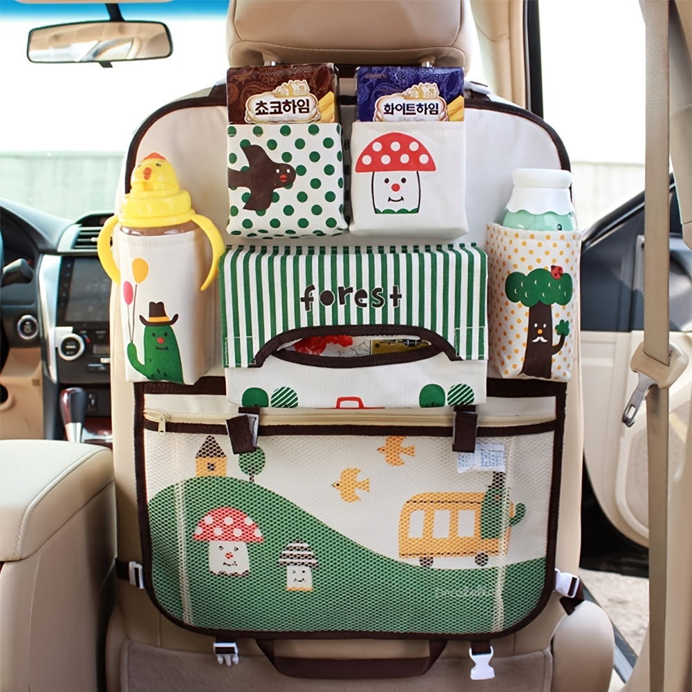 Car Seat Organizer Backseat Storage Bag for Cars and Vehicles