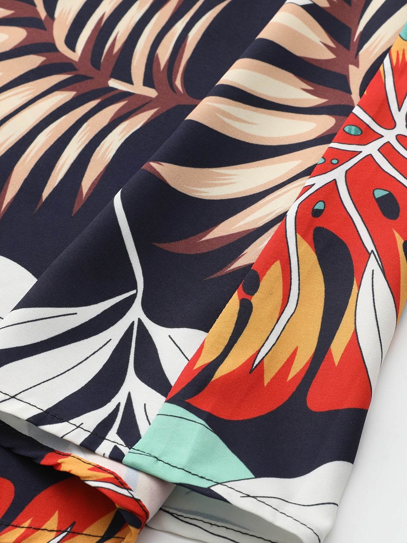 Women's Tribal Print Long Sleeve Dress with Pockets and Button Front for Spring and Fall