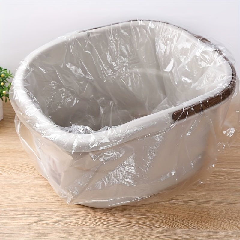 Disposable Foot Soak Bags 80pcs Thickened PE Plastic Travel Foot Massage Sanitation