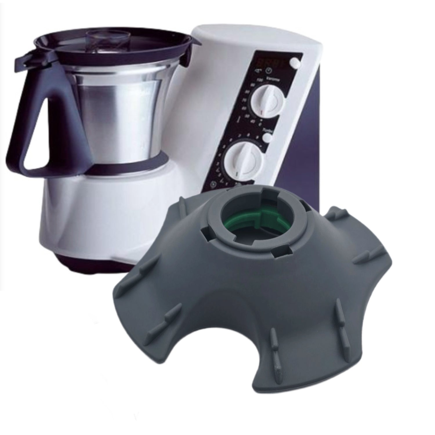 Thermomix aralashtirgichlari uchun asosiy qozon - Oshxona va restoran uchun ko'p maqsadli aralashtirish idishi, TM5/TM6/TM31/TM21 modellari bilan mos keladi, idish-tovoq yuvish mashinasida yuvish mumkin