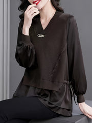 Топ женский трикотажный базовый слой большого размера, тёплый термальный слой