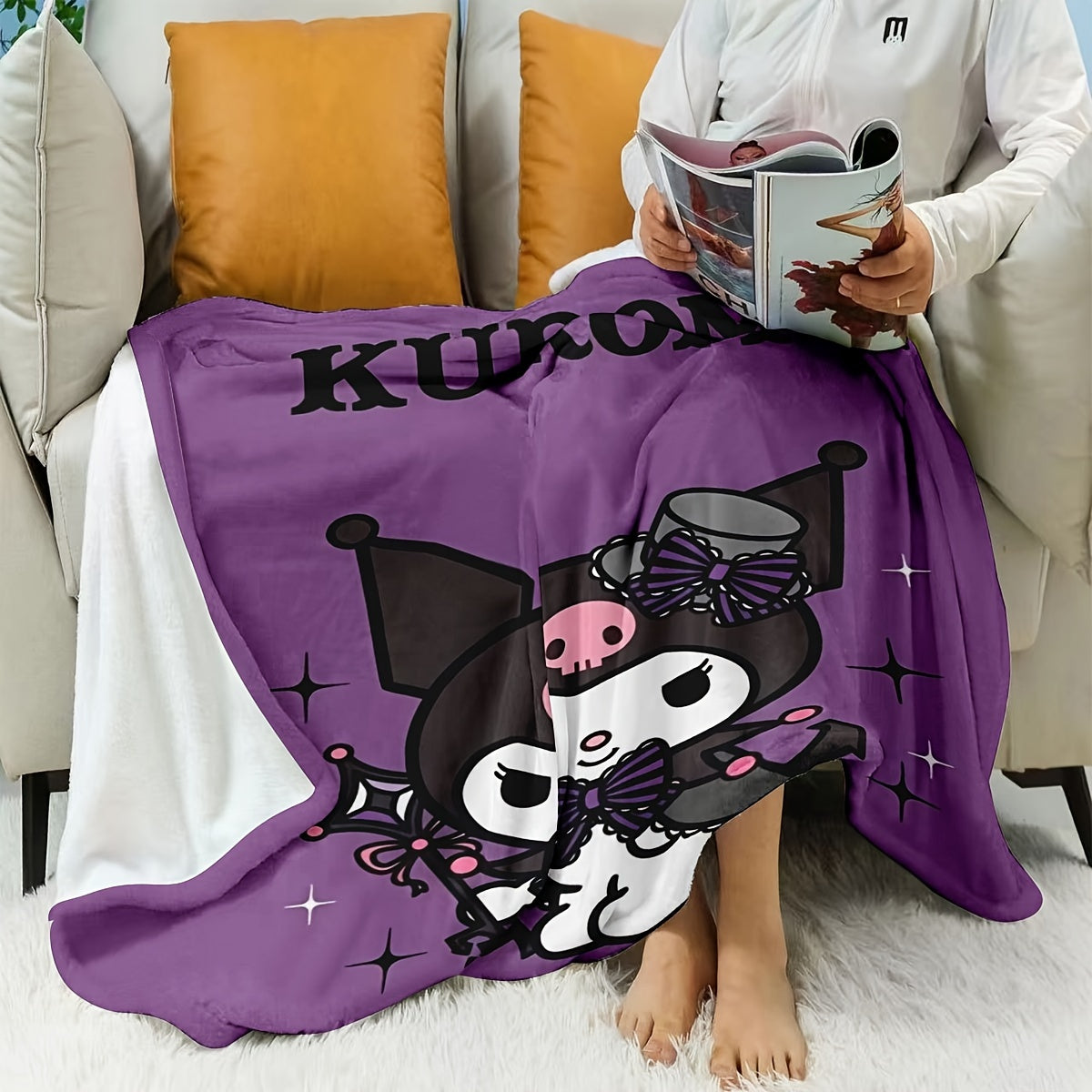 Cozy Fleece Blanket for Family and Home Use Suitable for Bed Sofa and Gift
