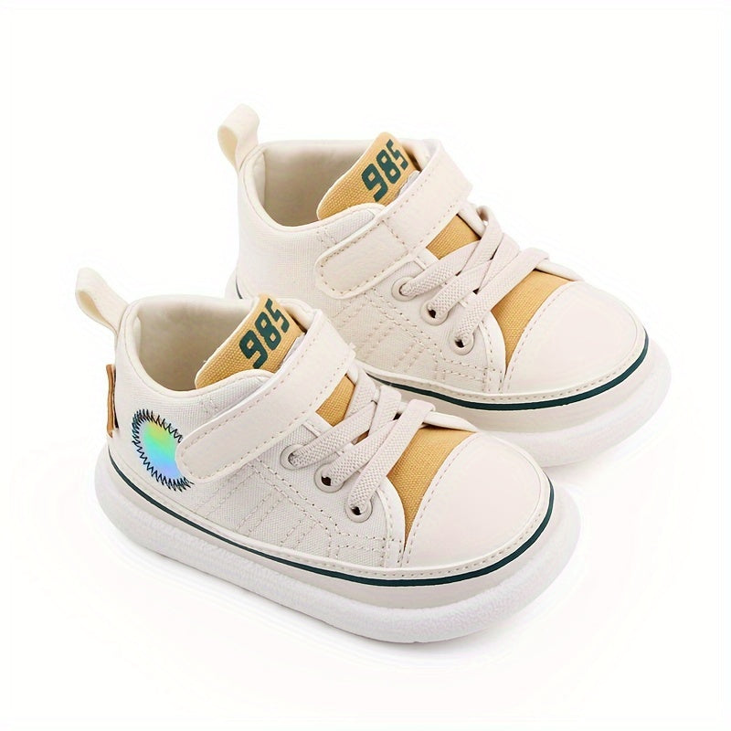 Children's Canvas Sneakers for Boys and Girls Low Top Non-Slip Casual Shoes