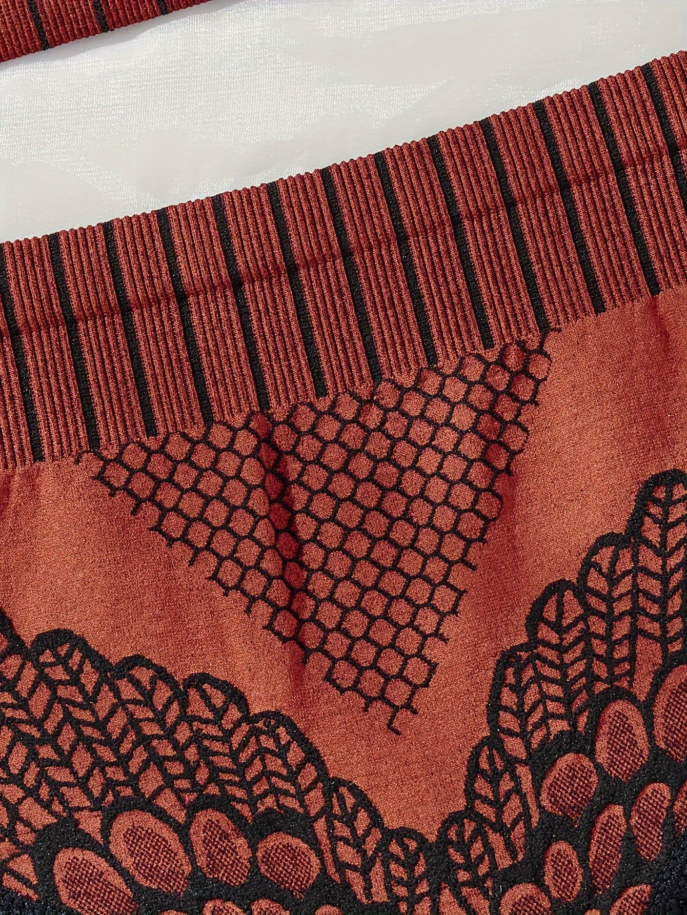 Women's High-Waisted Underwear Set with Double Shoulder Straps for Abdominal Support