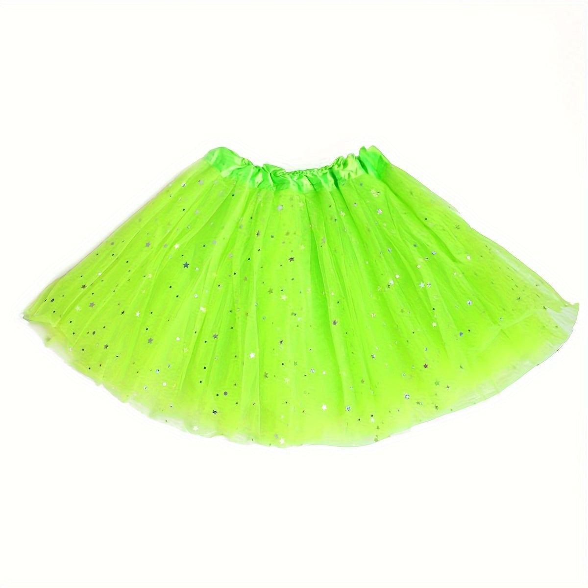 Women’s Neon Running Tutu Skirt with 3 Layers for Parties Halloween Polyester