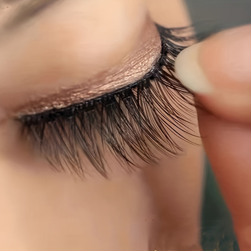 40 шт. гипоаллергенных самоклеящихся полосок для ресниц, не требующих клея, для чувствительных глаз